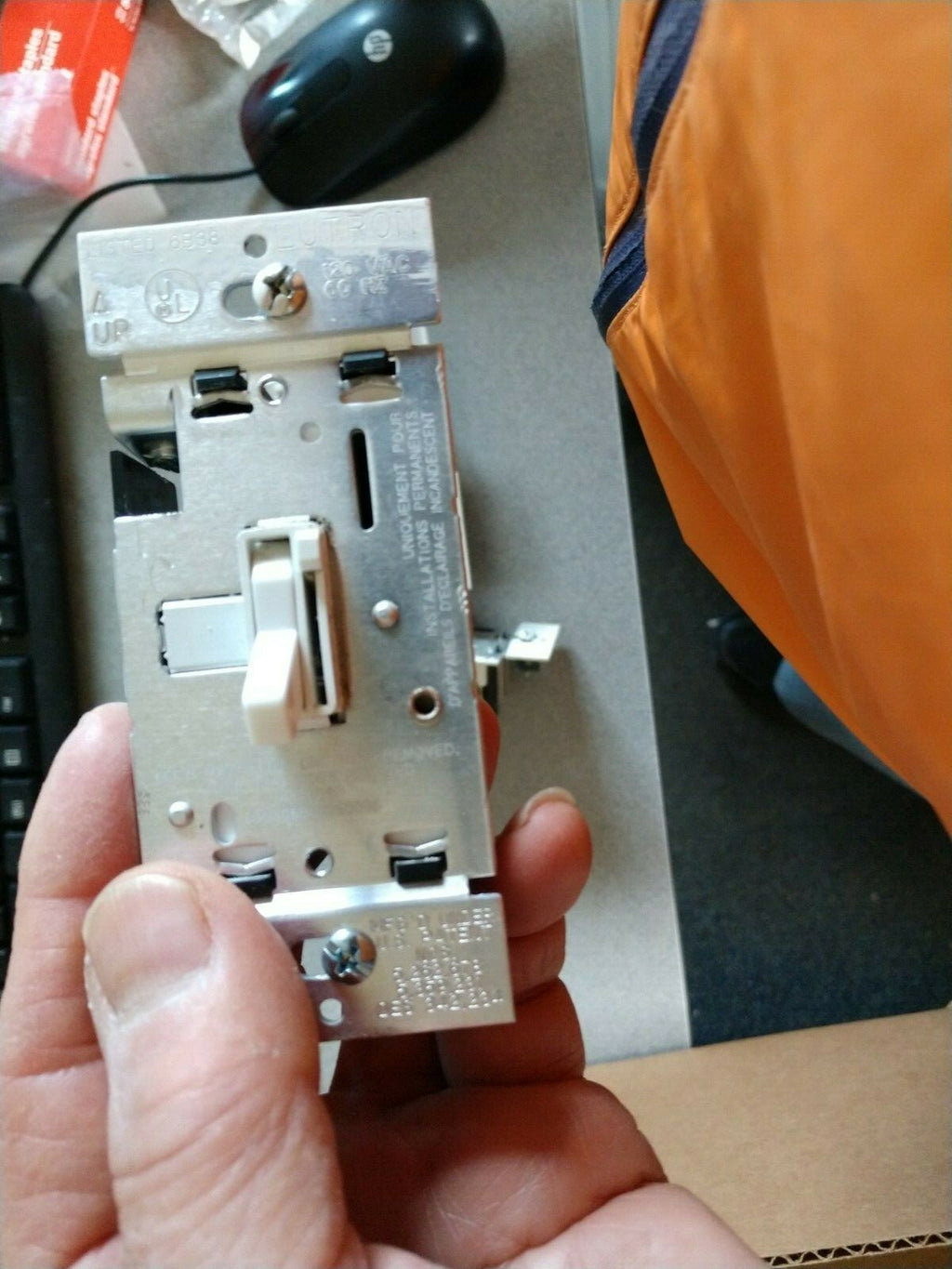 4 USED LIGHT DIMMERS (NOT LED COMPATABLE)