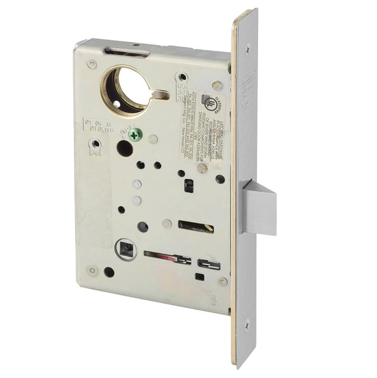 Sargent 8215 LN ND US15 Mortise Lever Passage  Set Studio Collection Centro ND