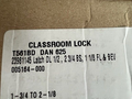 FALCON LOCK T561BD DAN 625 CLASSROOM POLISHED CHROME FOR SFIC LESS CORE