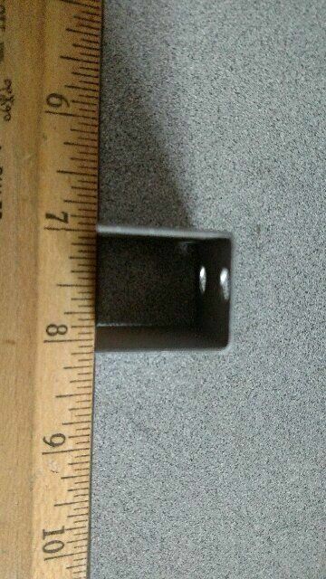 HADRIAN 607210 Headrail Corner Clip FOR COMMERCIAL BATHROOM STALLS