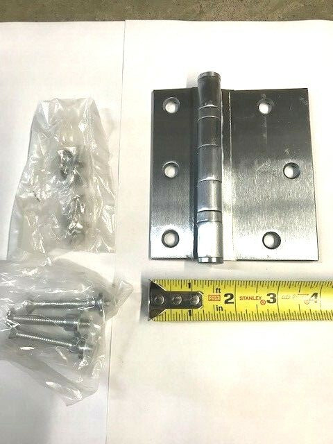 3 EACH BAH BB0 171 4 1/2  US26D  FULL SURFACE HINGES 