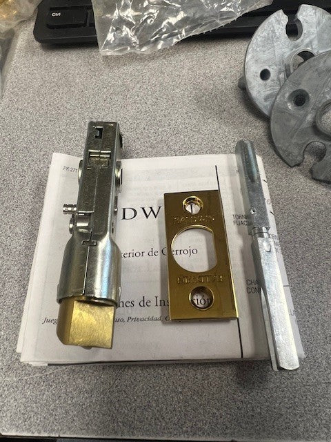 BALDWIN ESTATE 5015 . 031. PRI PRIVACY US3 POLISHED BRASS