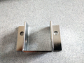 HEADRAIL BRACKET FOR COMMERCIAL BATHROOMS CHROME FOR BATHROOM STALLS