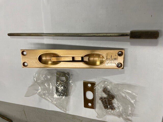 IVES  FB457US10  AKA 457B10 12 INCH FLUSH LEVER BOLT SET OF TWO US10 DULL BRONZE