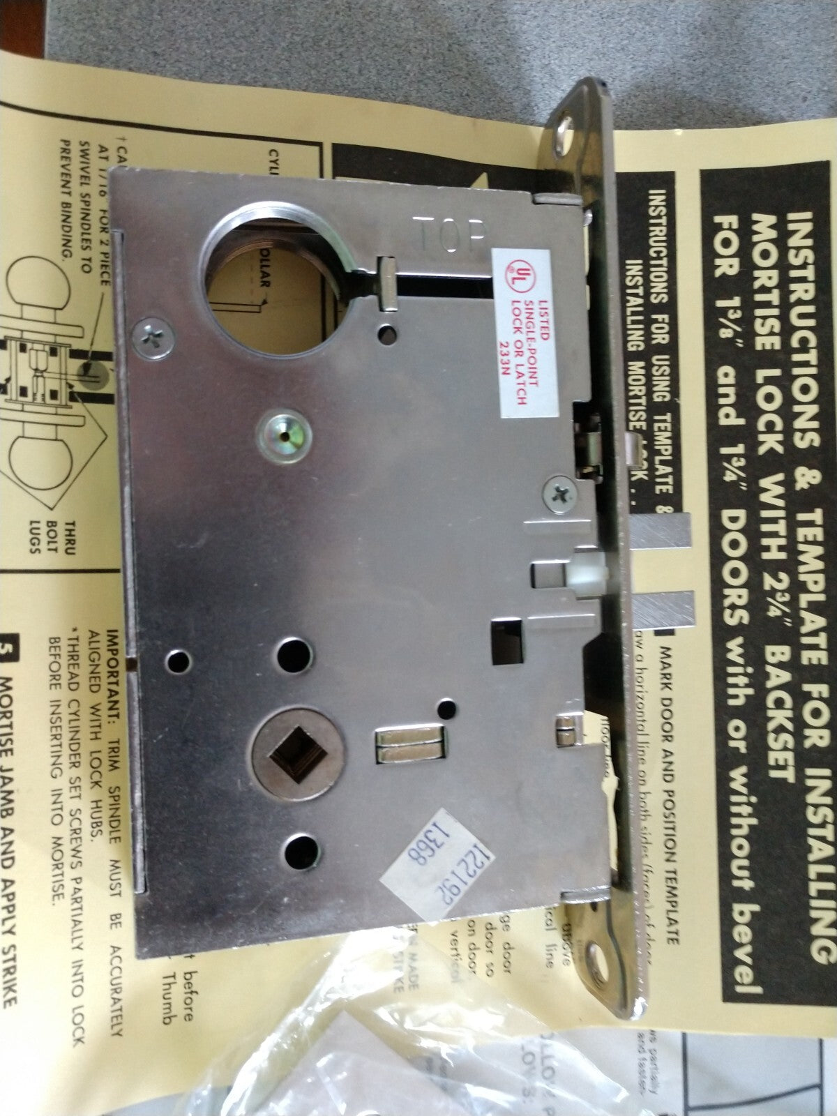 CORBIN RUSSWIN EMHART ML2257LL  626 AKA 433F09 STOREROOM BODY HANDED LEFT HAND
