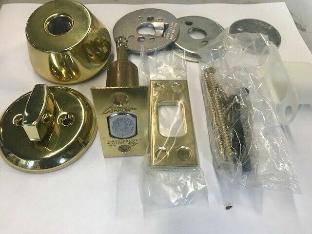 Arrow D 61 US3 395 144 LC Grade 1 Deadbolt SINGLE CYLINDER LESS CYLINDER 