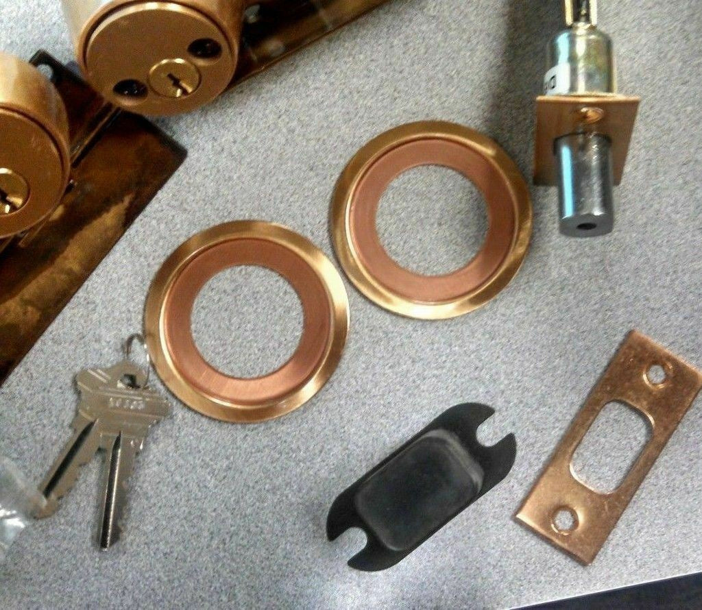 FALCON LOCK D431 DOUBLE CYLINDER DEADBOLT US 10 BMHA 612 SCHLAGE C