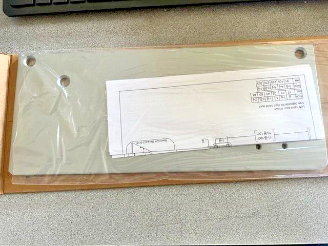 UAC DOOR CLOSERS MODEL UAC-DP84PA-DROP BKT AL   FOR UAC DC8400 FITS 4040XP