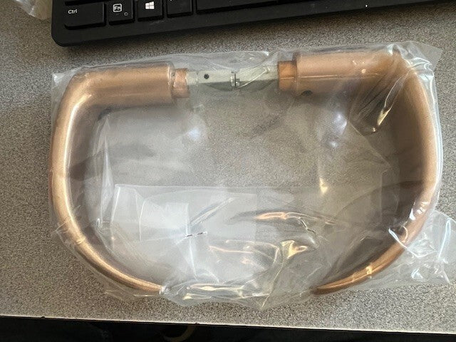 ACCENTRA YALE PB 904 X 905 PAC BEACH HANDLE SET W/ SPLIT SPINDLE US10 SAT BRONZE