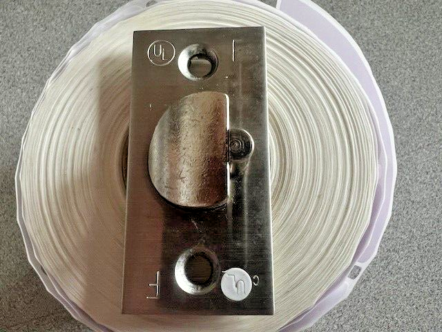 LOCKSMITH SMR IP 53B UL US 32D  SCHLAGE C ENTRY US32D 2 3/4" BS ORBIT KNOB MINT