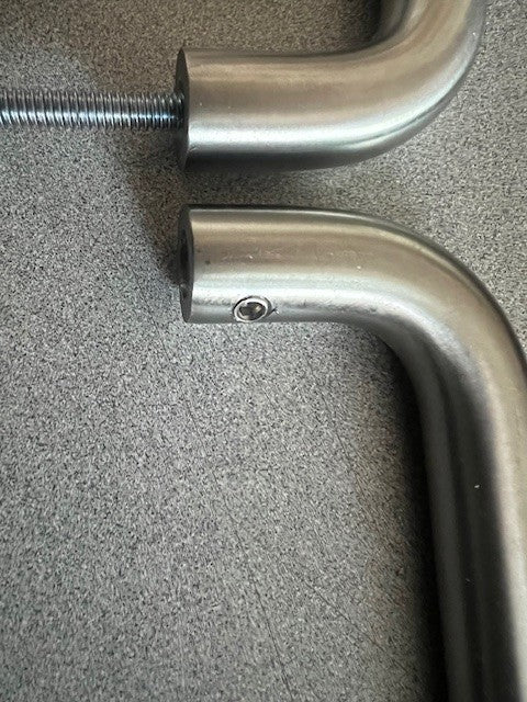 DON JO PULL 14 X 14 X 32D #3 MOUNTING 5 1/2" CC 6" LENGTH US32D (1 SET  SHOWN)