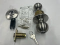 LOCKSMITH SMR UL IP 70 B SCHLAGE C STOREROOM US32D 2 3/4" BS ORBIT KNOB MINT
