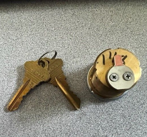 LOCKSMITH MORTISE 1 1/8" MORTICE CYLINDER SCHLKAGE C KEYWAY 
