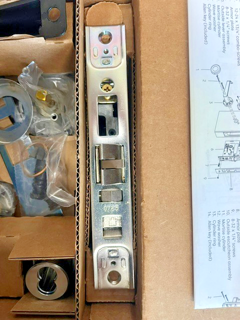 DORMA KABA STOREROOM M 1050 J LR A 626 RH W/ SFIC HOUSING LESS CORE