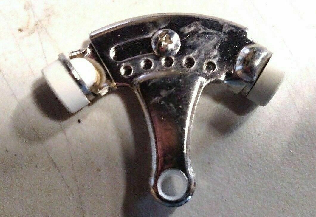 ROCKWOOD # 528 HINGE PIN DOOR STOP HEAVY DUTY NICKEL PLATED EQUAL TO IVES 69F