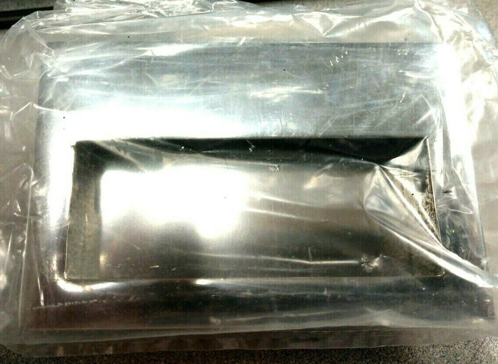 FLUSH PULL  POLISHED CHROME ON BRONZE CASTING