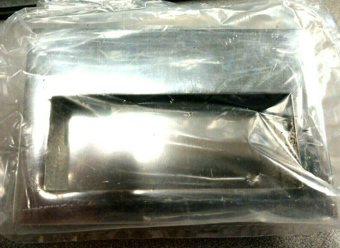 FLUSH PULL  POLISHED CHROME ON BRONZE CASTING