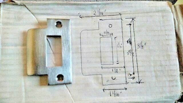 LOCKSMITH CUSTOM MADE REPAIR T LIP STRIKES US32D