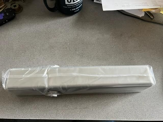 DORMA 7436 COV 689 DOOR CLOSER ALUMINUM ADJ 3-6 UL NARROW COVER