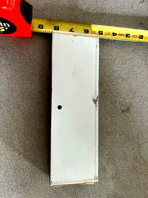 GENERAL PARTITIONS  9" Stainless Steel Pilaster Shoe for 1" Square Edge panels