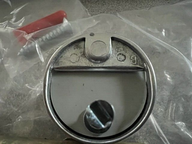 UAC 13S US26D  LOW DOME STOPS SATIN CHROME CAST BRASS