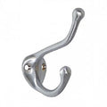 DON JO 300 COAT AND HAT HOOK SATIN CHORME  