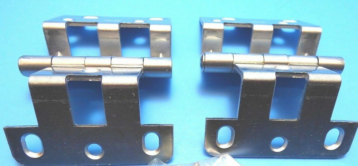 1 PAIR Stanley Cabinet Hinges 35-1490 Interleaf Casework 1592-4 Chrome Finish