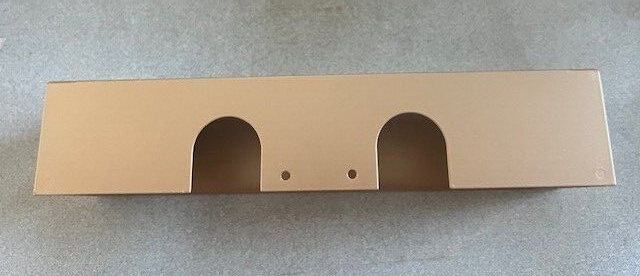 RIXSON 2220M GOLD COLOR METAL COVER ONLY