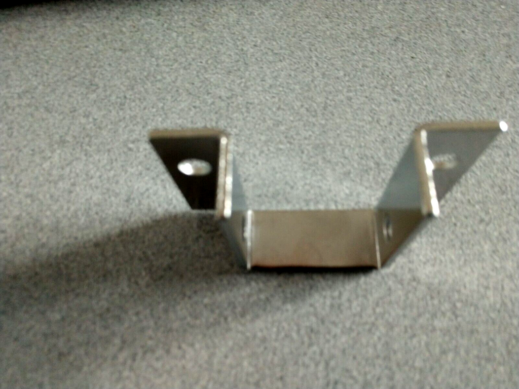 HEADRAIL BRACKET FOR COMMERCIAL BATHROOMS CHROME FOR BATHROOM STALLS