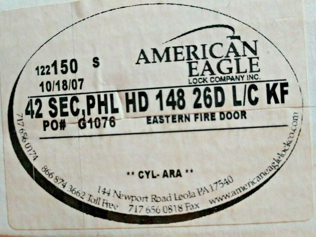 PDQ AMERICAN EAGLE EXIT TRIM 42 SEC PHL HD 148 26D ARROW KWY CLASSROOM FUNCT