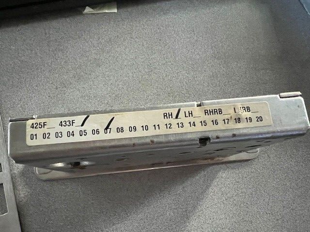 CORBIN RUSSWIN ML 2251 LL RH AKA 433F07  LOCK BODY &  FP  ENTRY  WILL HAND
