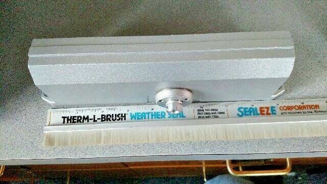 ACCENTRA ADA 51 BC DOOR CLOSER BODY ADJ SIZE 3-6 ALUM FIN NOS FITS NORTON 1601