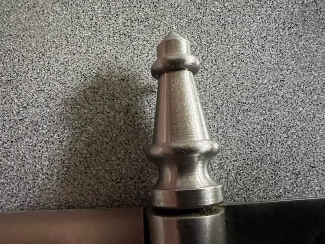 3 EA HAGER HINGE BB1279 4 1/2 X 4 1/2 US15 W/ STEEPLE TIPS USA MADE BMHA 646 FIN