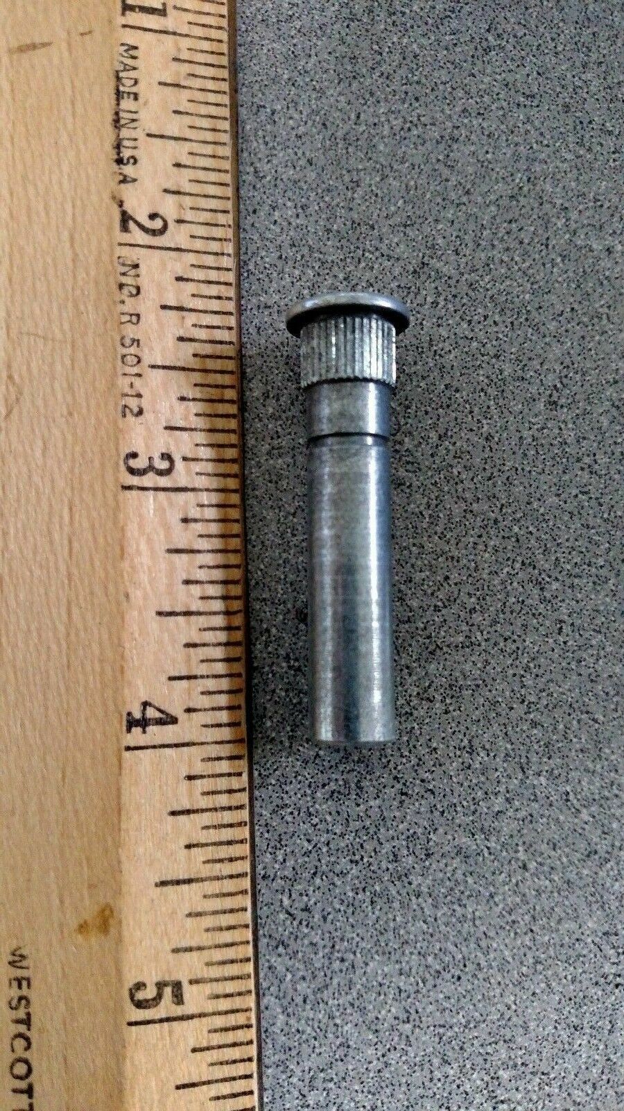 DOOR CLOSER HINGE REPAIR STAINLESS STEEL SEXNUT FOR 1 3/4" DOOR  