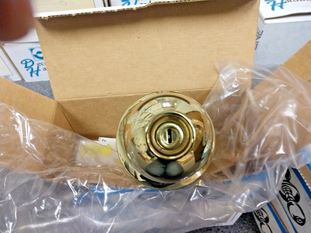 LOCKSMITH ARROW H02-BB -605 -US3 PRIVACY SET NOS 2 3/4" BACKSET X ASA BALL KNOB