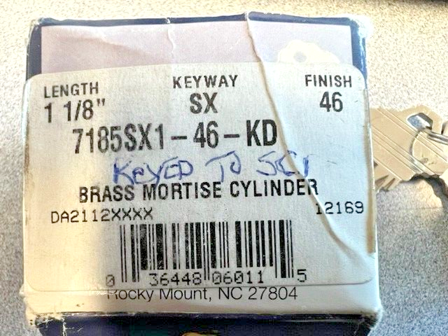 ILCO 7185 SX1  46  1 1/4 REGULAR CAM 41 FIN OLD STOREFRONT DURO SX-MULTI BROACH