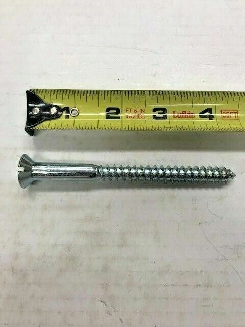 50 each  Tanner #24 (3/8") 4-1/2" Flat Head Wood Screws