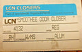 LCN 4132 RH  US28 (SEE LISTING) REGULAR ARM MOUNTING FOR RIGHT HAND DOORS