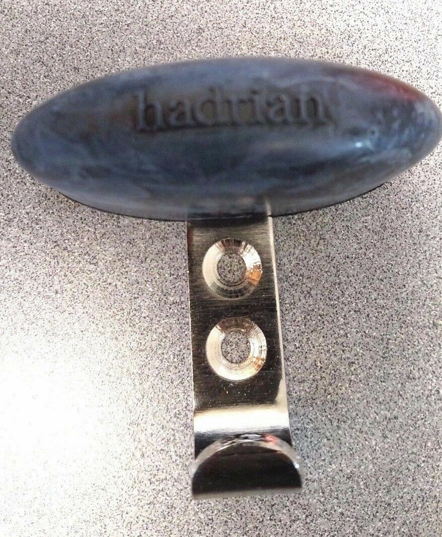 HADRIAN 631900 STOP AND COAT HOOK FOR BATHROOM STALLS US32D X RUBBER