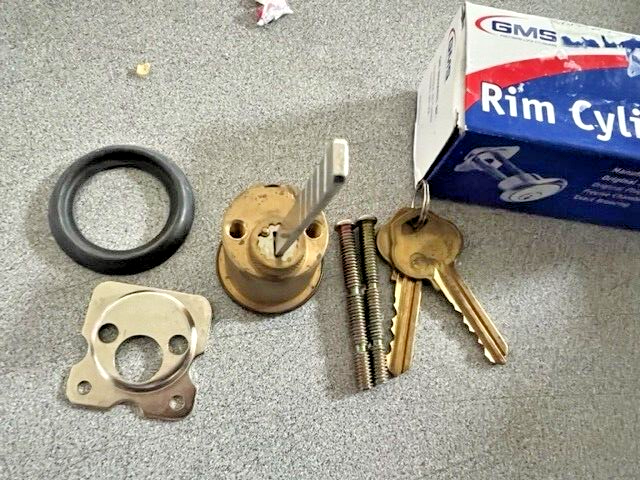 GMS RIM CYLINDER R118- RD1-10B-6 CORBIN D1 KEYWAY