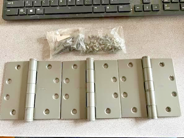 3 EACH STANLEY F179 4 1/2" X 4 1/2" USP ALL MS X 1/2 WOOD SCREWS