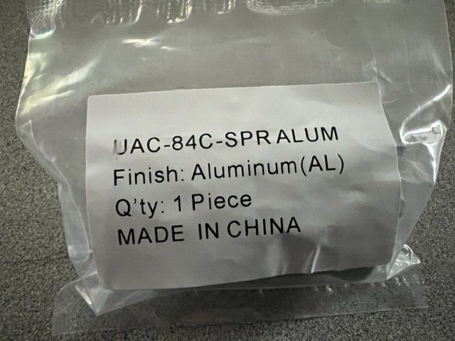 UAC- 84C SPR -ALUM  SPRING ASSEMBLY FOR  F8400 DOOR CLOSERS USING 84-CU CUSHEON