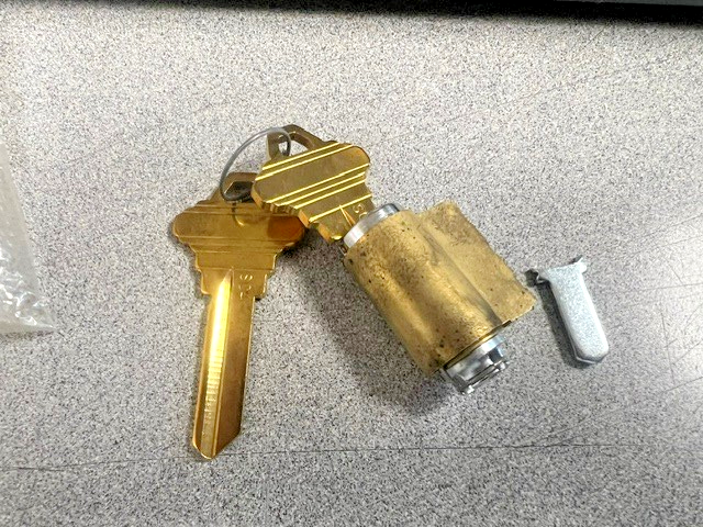 SARGENT LOCK MADE BY ILCO KABA 13-3613-5127 SCHLAGE "C"  US26D ZERO BIT 10 LINE