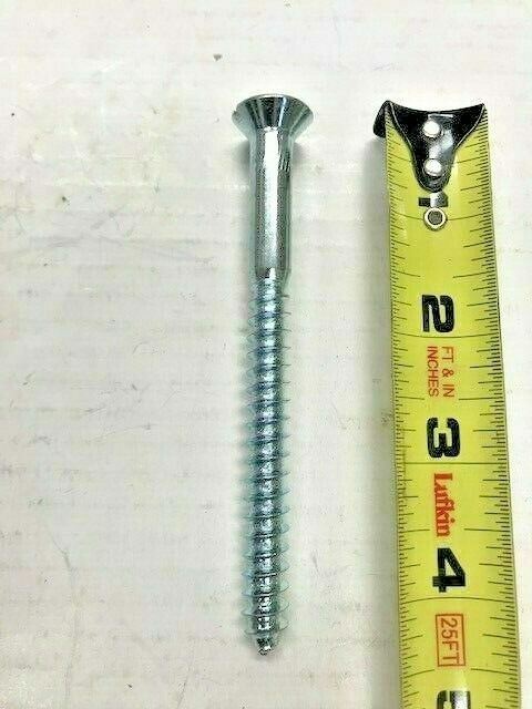 50 each  Tanner #24 (3/8") 4-1/2" Flat Head Wood Screws