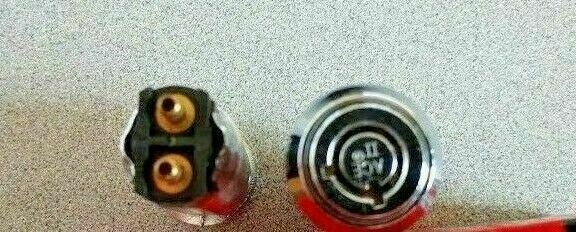 2 EACH LOCKSMITH ACE KEYWAY KEYSWITCH WITH TWO KEYS (ON-OFF) KEYED ALIKE