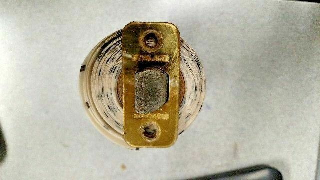 SCHLAGE LOCK SPRING  LATCH POL BRASS FINISH 2 3/8 & 2 3/4  BS ROUNDED FACE  
