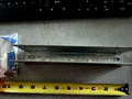 COMMERCIAL BATHROOM INTERNAL REPLACEMENT STEEL U BRACKET FOR 1" PANEL 8 3/4"