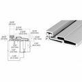 LOCKSMITH SATIN ALUM 83" Roton 780- 210HD- 83 HVY Duty Full Surface Hinge ULFF