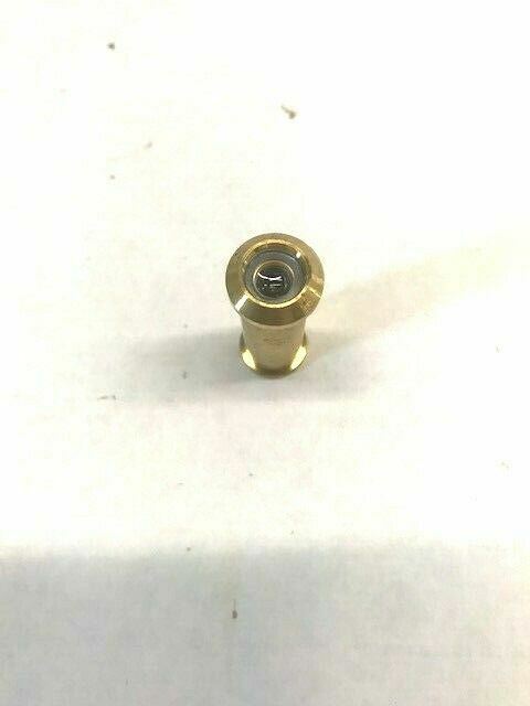 DOOR VIEWER  160 DEGREE PEEP HOLE  US4 FINISH SOLID BRASS