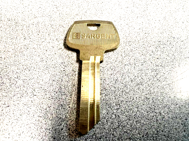 SARGENT MANUFACTURING ORIGINAL 6 PIN KEY BLANKS  (YOU CHOOSE KEYWAY)  BLANKS OEM